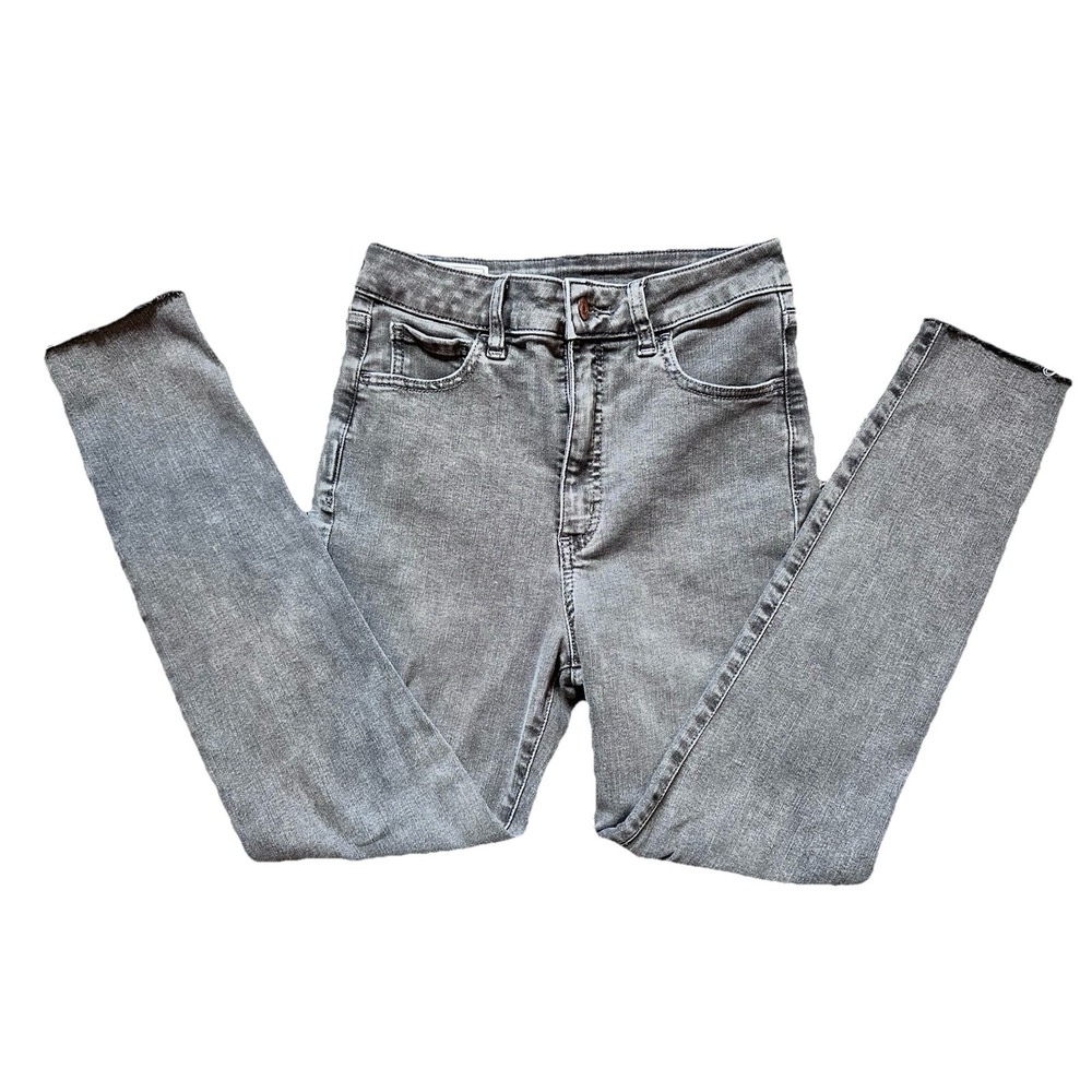 SALE - 3/$25 Gap‎ Universal Mid Rise Jegging Women 28/6S Graystone Wash Stretch